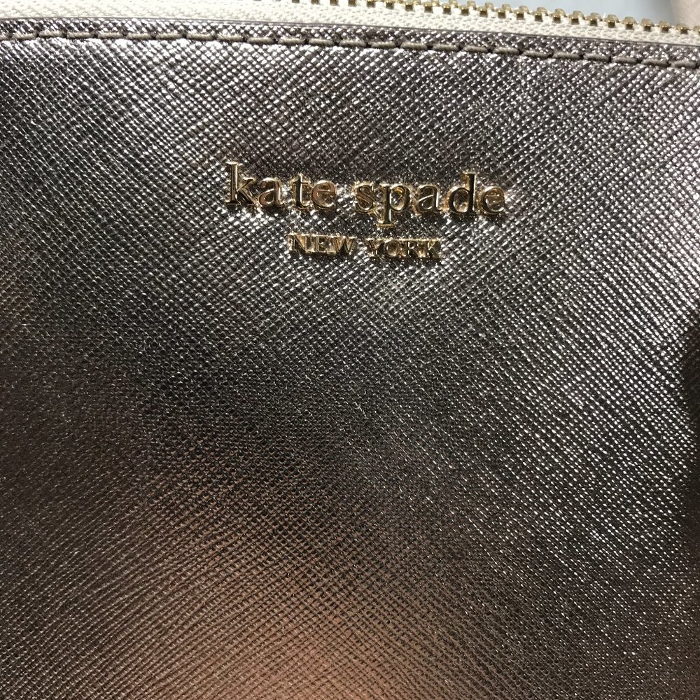 Kate Spade Reiley Laurel Way Rose Gold Satchel - Picture 2 of 10